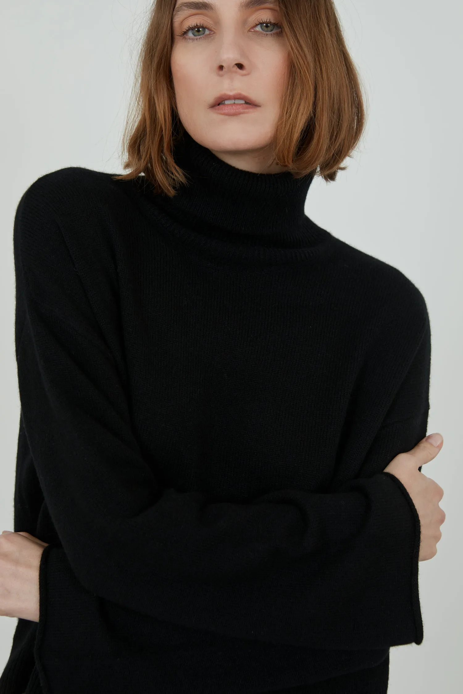 Alicia knit | Black - Cashmere wool
