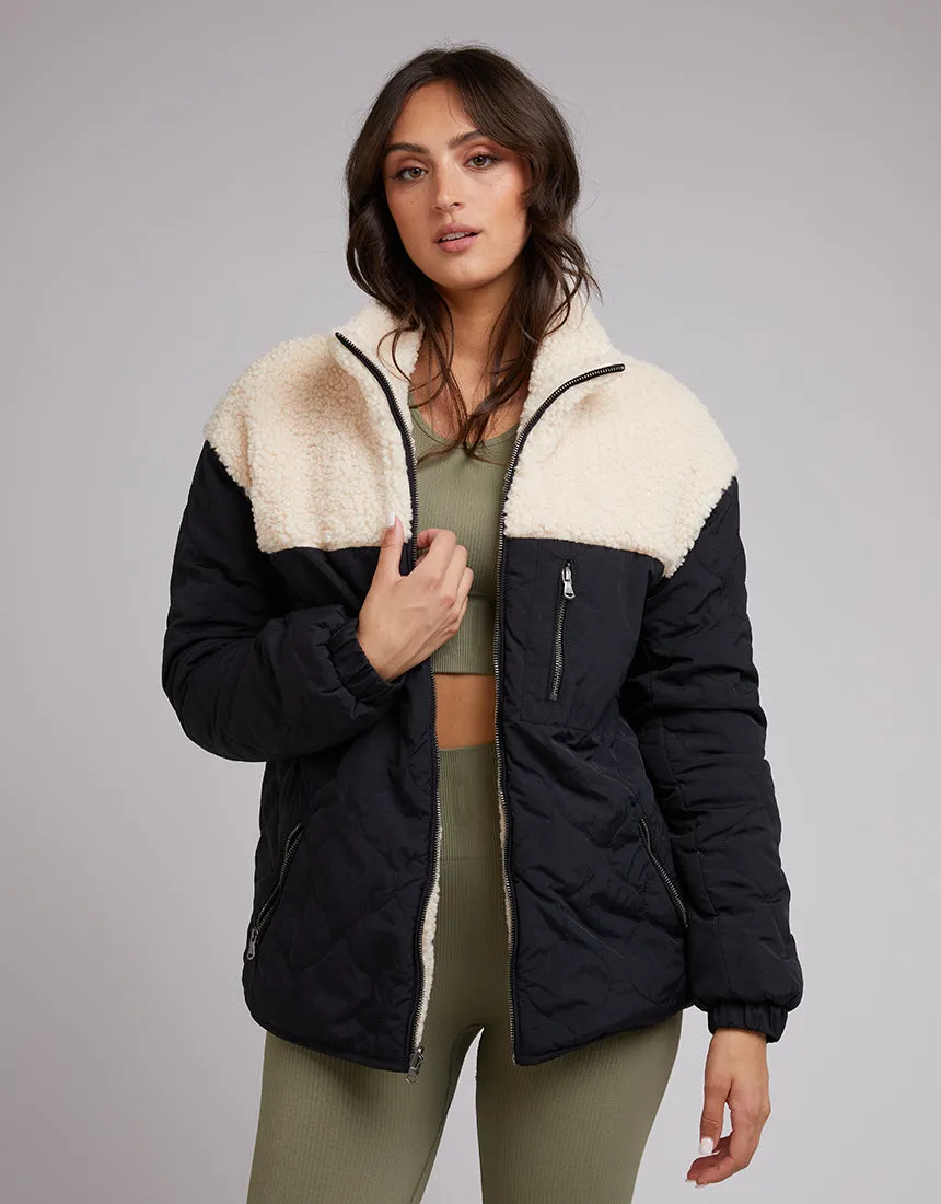 Anderson Reversible Jacket - Black | All About Eve