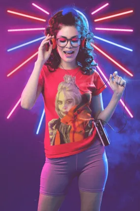 Bold Vibes 'Billie Eilish' Photo T-Shirt