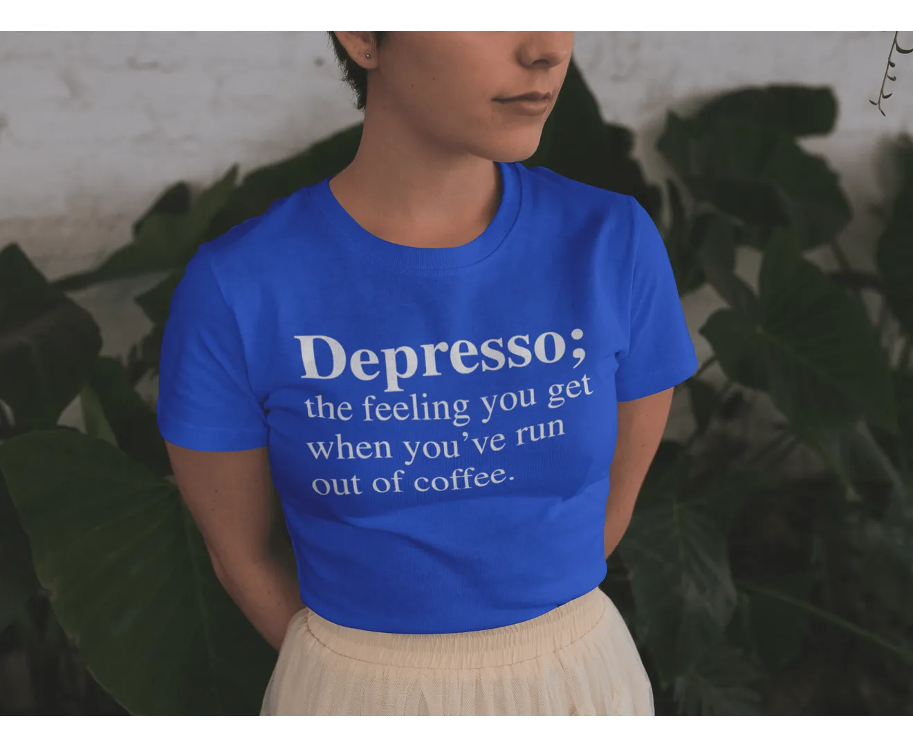 Caffeine Queen Depresso T-Shirt