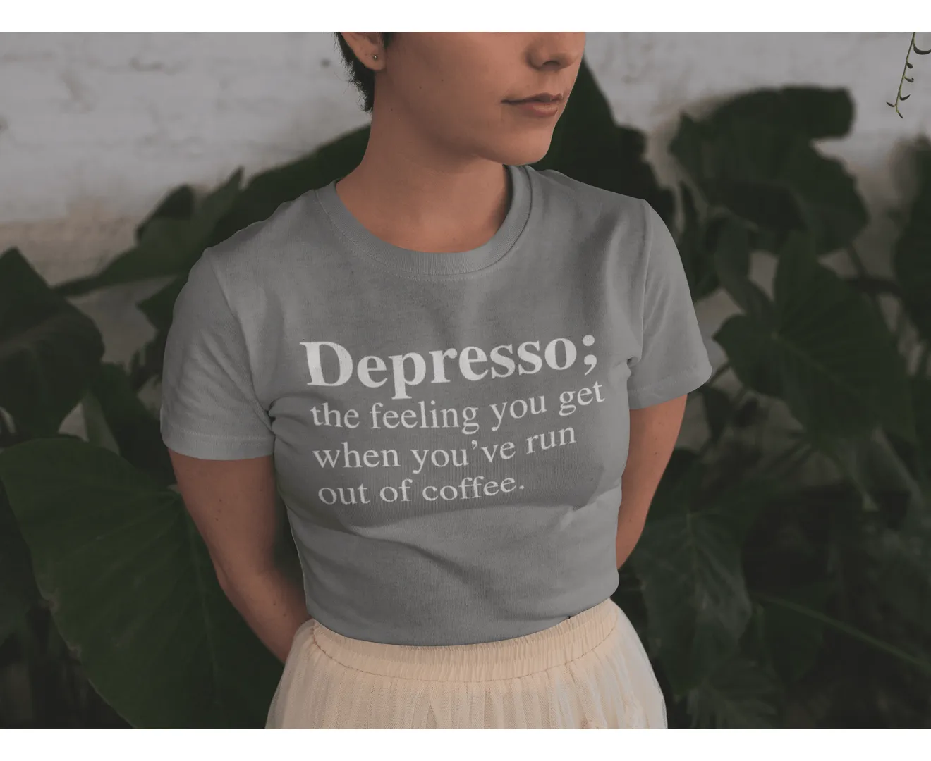 Caffeine Queen Depresso T-Shirt