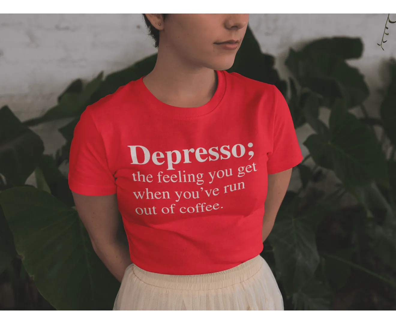 Caffeine Queen Depresso T-Shirt