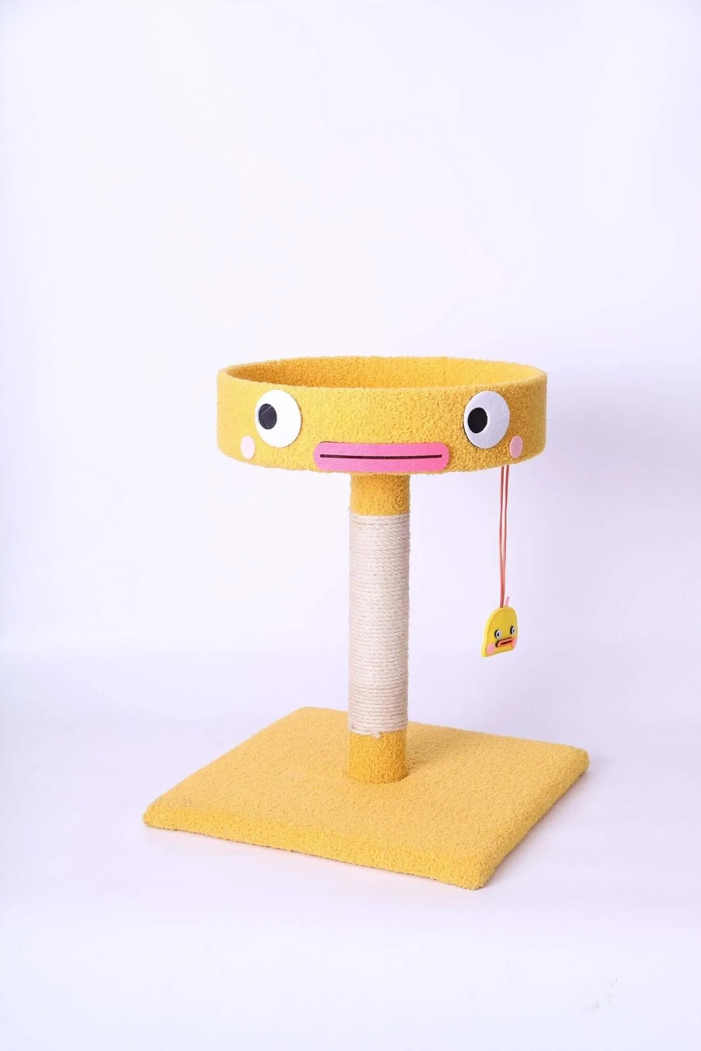 Cartoon Clumsy Chicken Cat Scratcher Tree