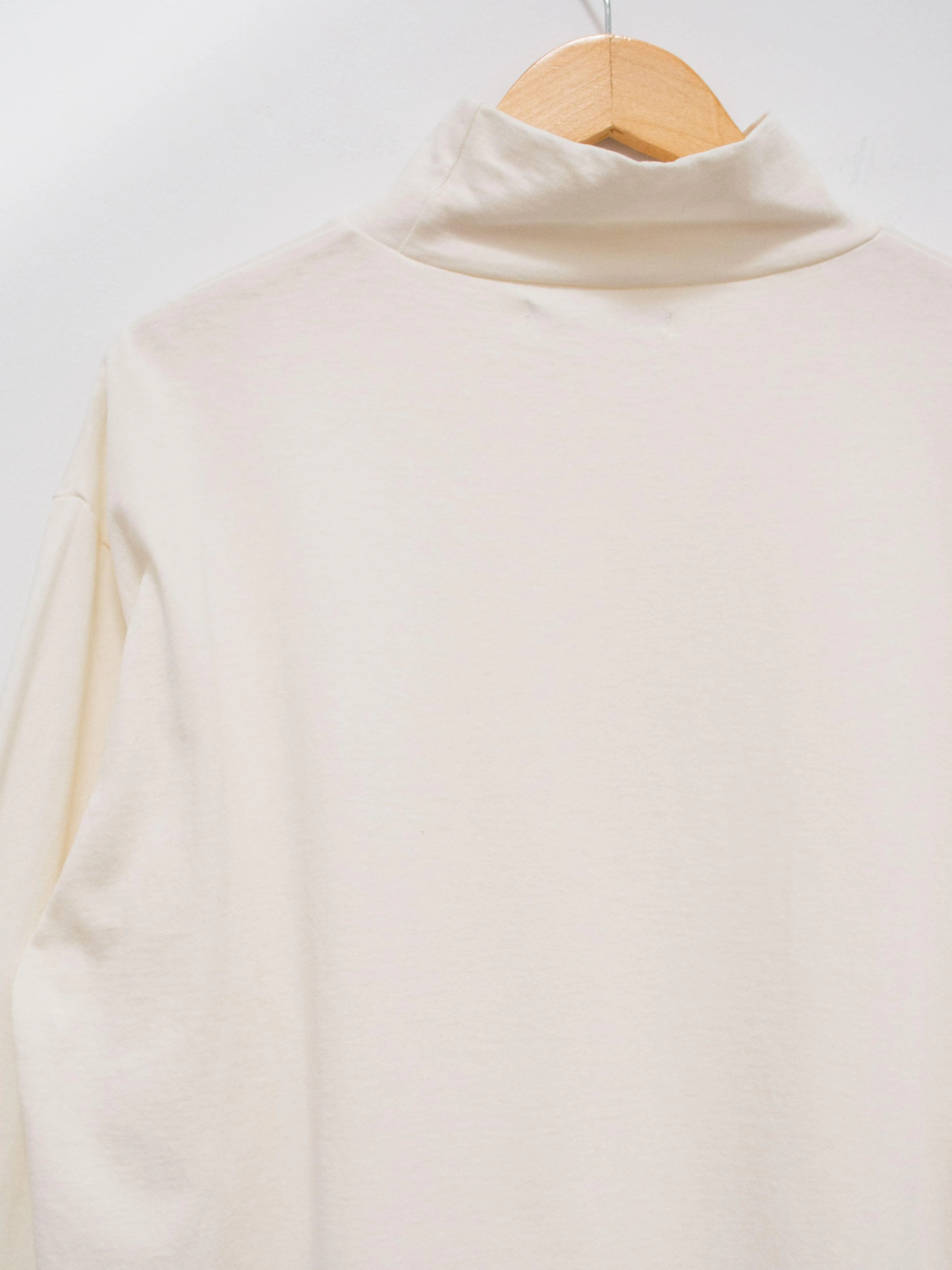 Cashmere Turtleneck L/S - Ecru