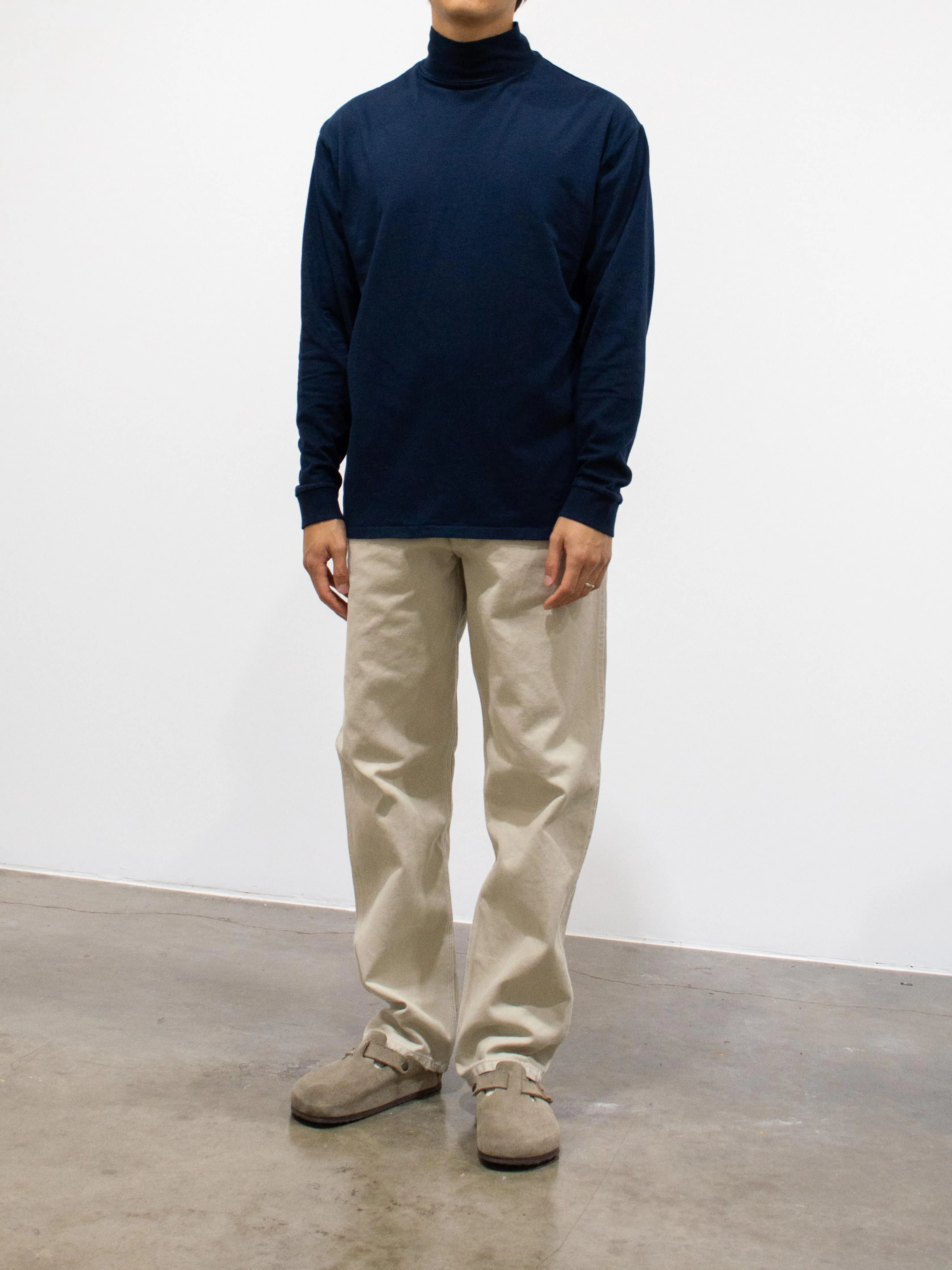 Cashmere Turtleneck L/S - Navy