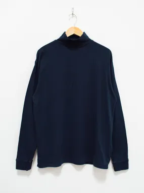 Cashmere Turtleneck L/S - Navy