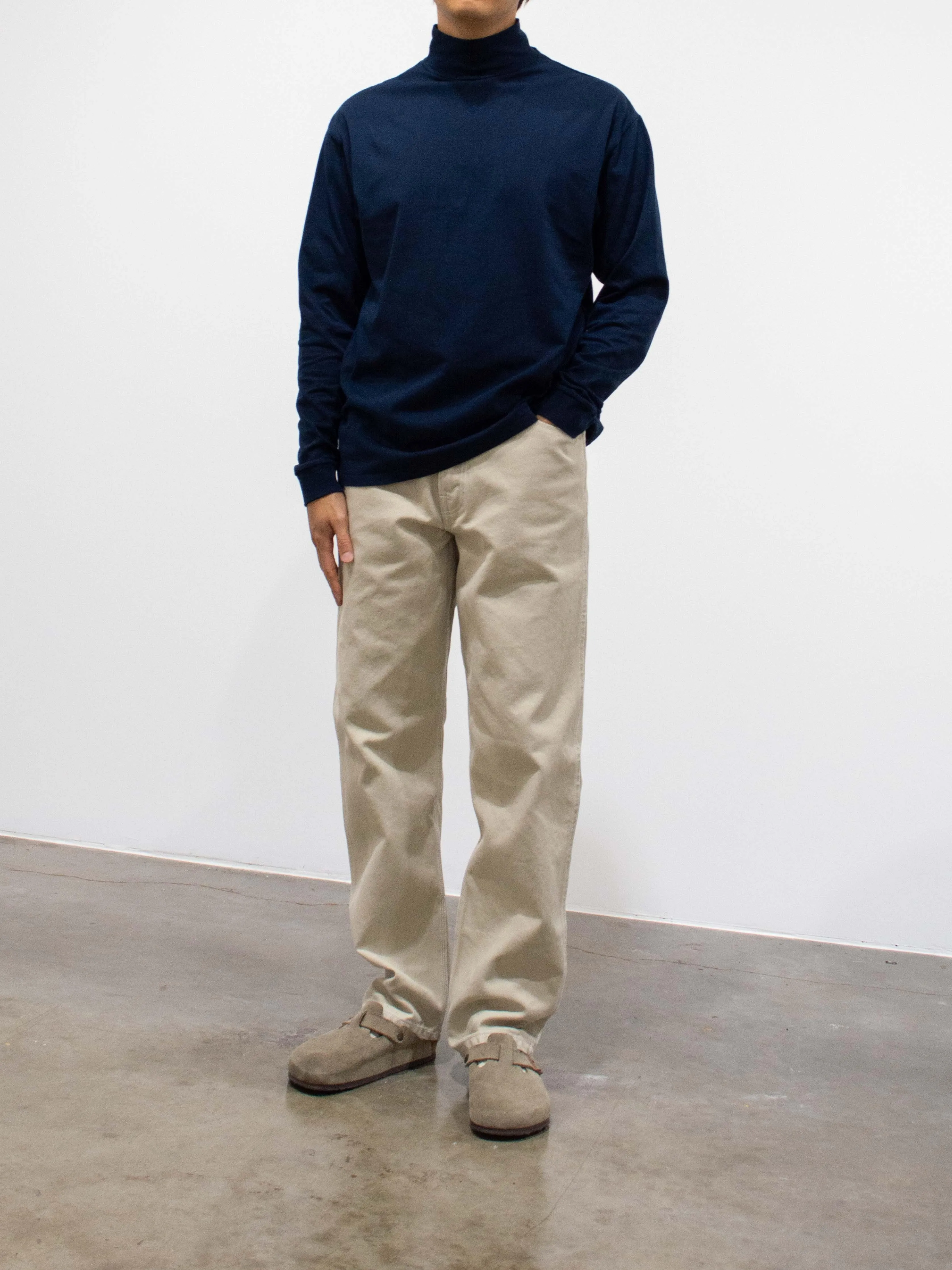 Cashmere Turtleneck L/S - Navy