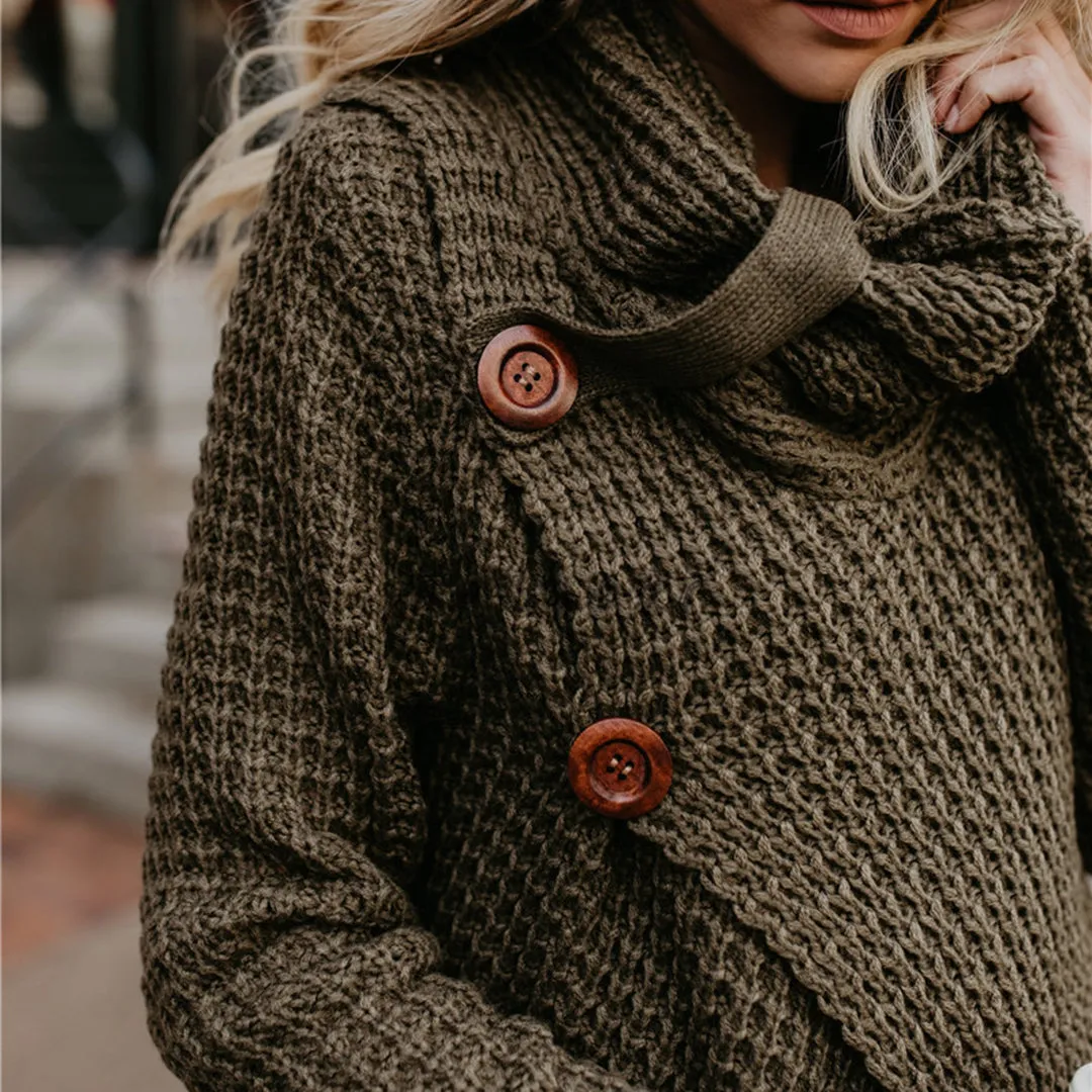 Darice Trui | Vrouwen Gebreide Turtleneck Trui