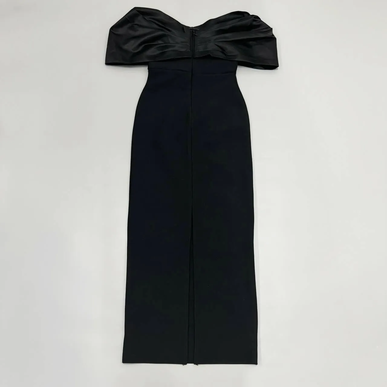 Elegant Off Shoulder Bow Rhinestone Evening Dress
