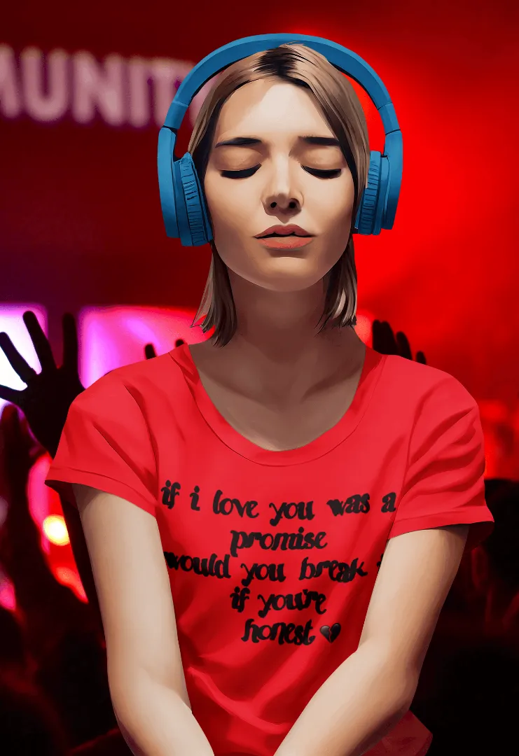 Heartfelt Melody Billie Eilish Lyrics T-Shirt