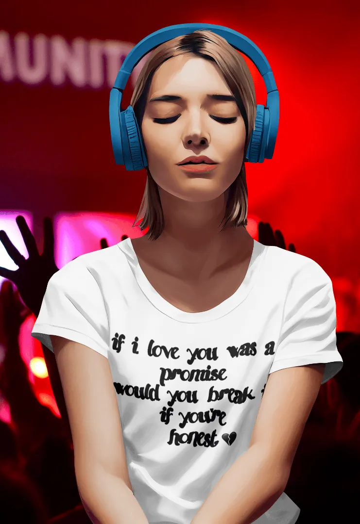 Heartfelt Melody Billie Eilish Lyrics T-Shirt