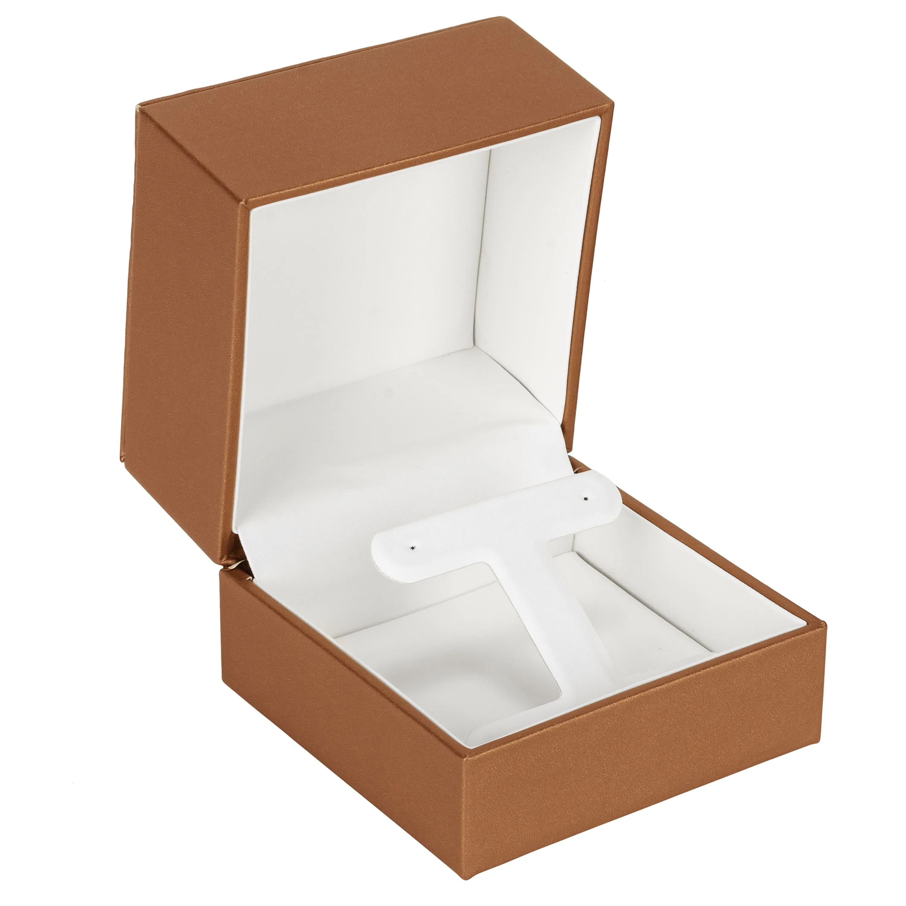 Luxury Leather Large Hoop Earring Box, Opulent Collection