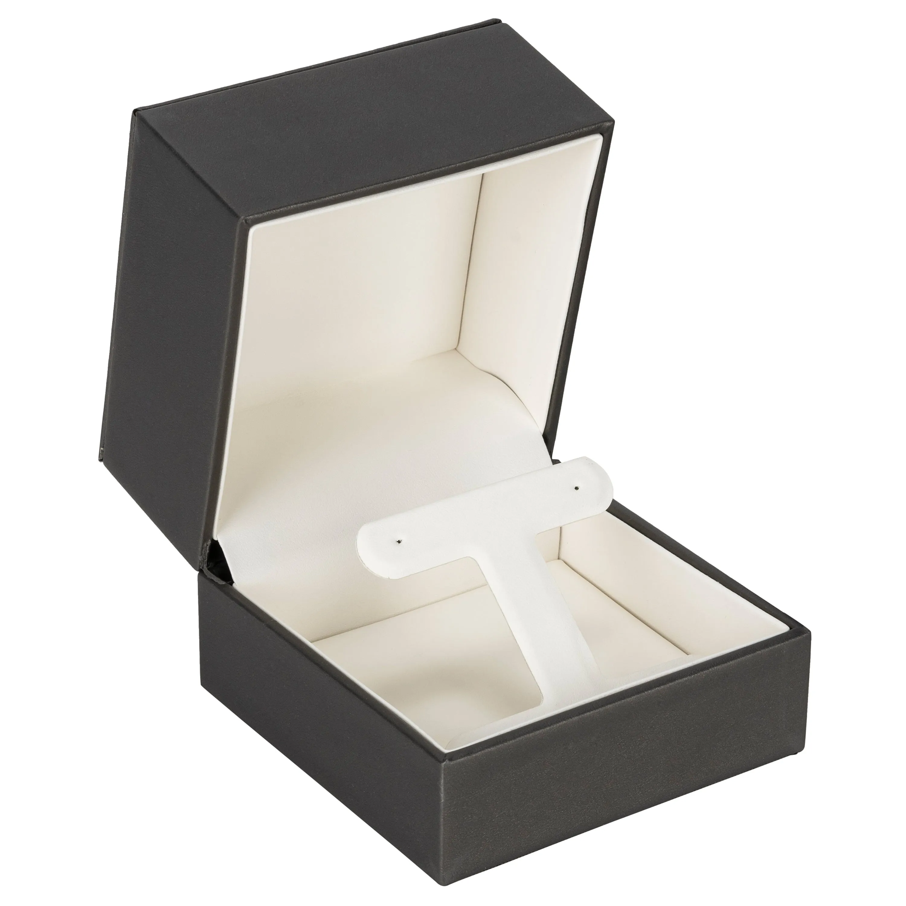 Luxury Leather Large Hoop Earring Box, Opulent Collection