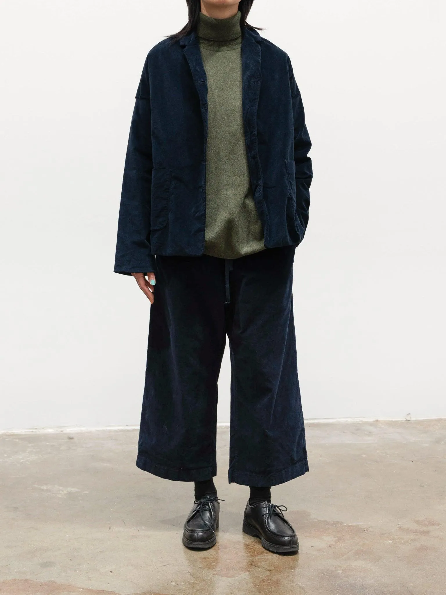 Mambo High Neck Sweater - Military