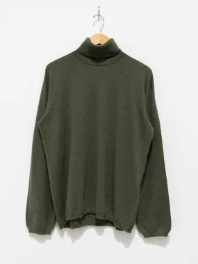 Mambo High Neck Sweater - Military