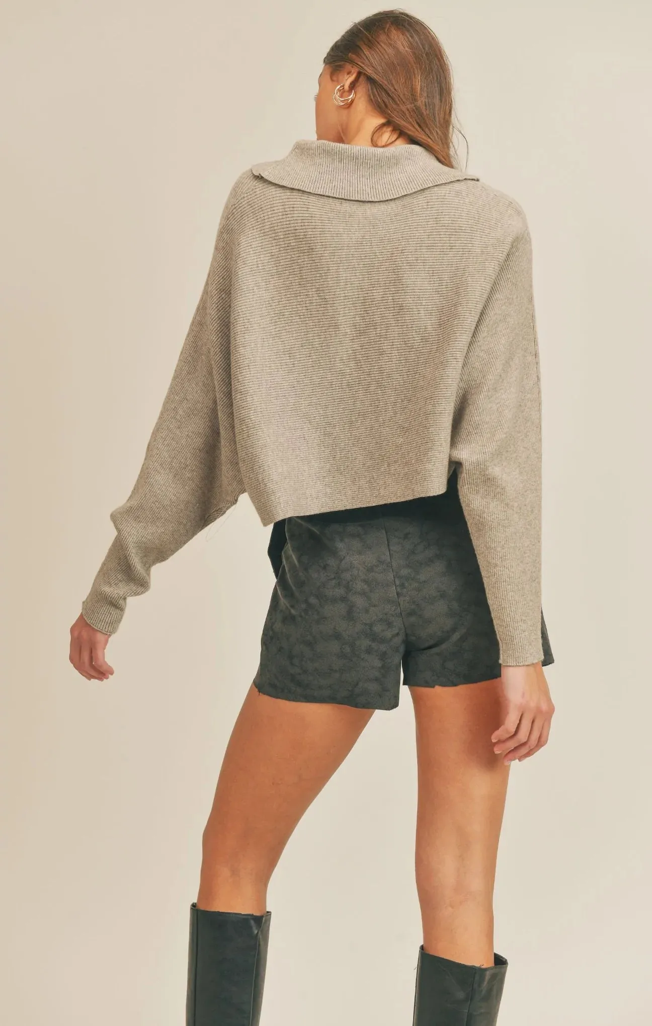 Sage the Label When Did I Turtleneck Sweater