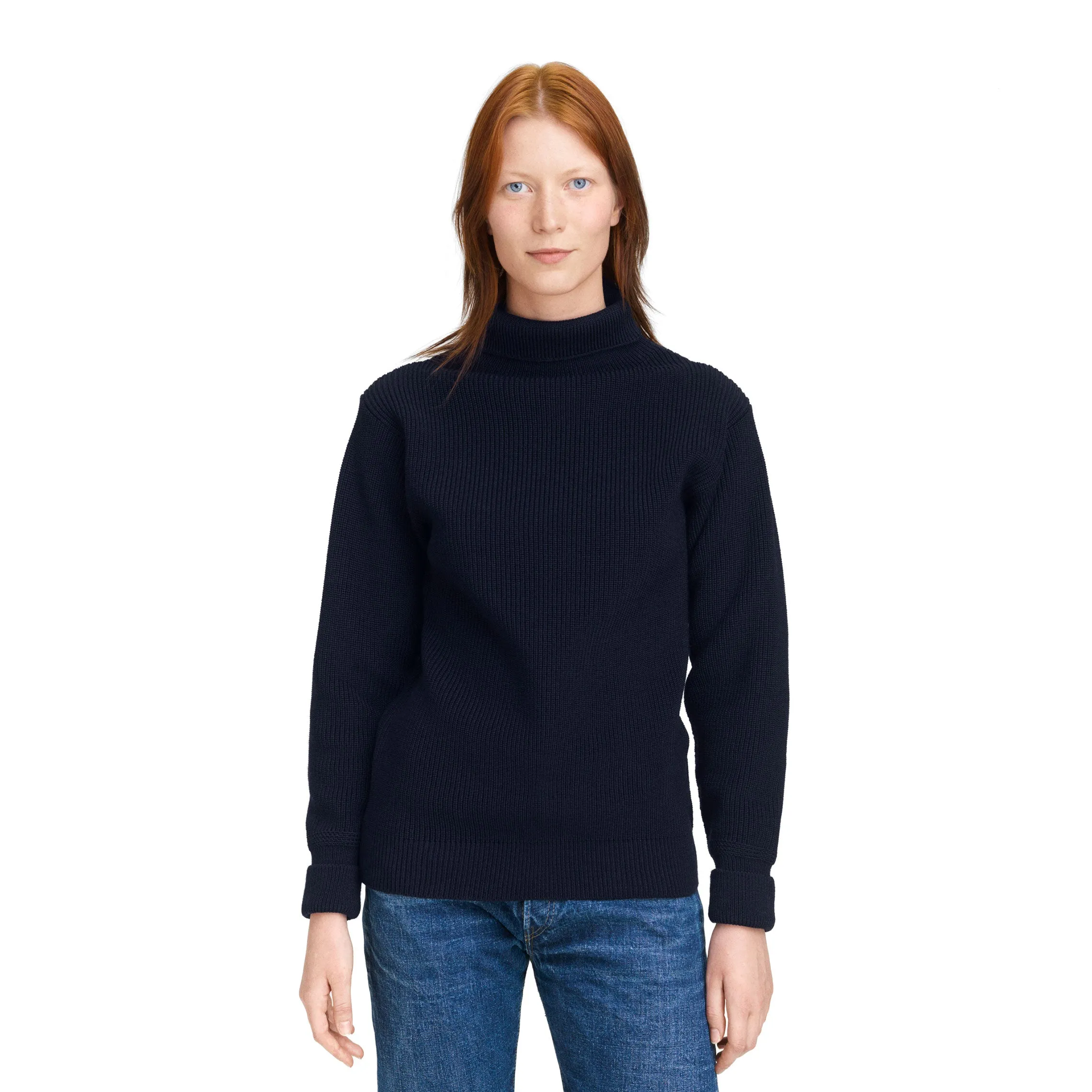 Sailor Turtleneck Light Indigo