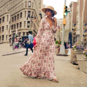 Sexy For Me - French Boho Maxi Dress