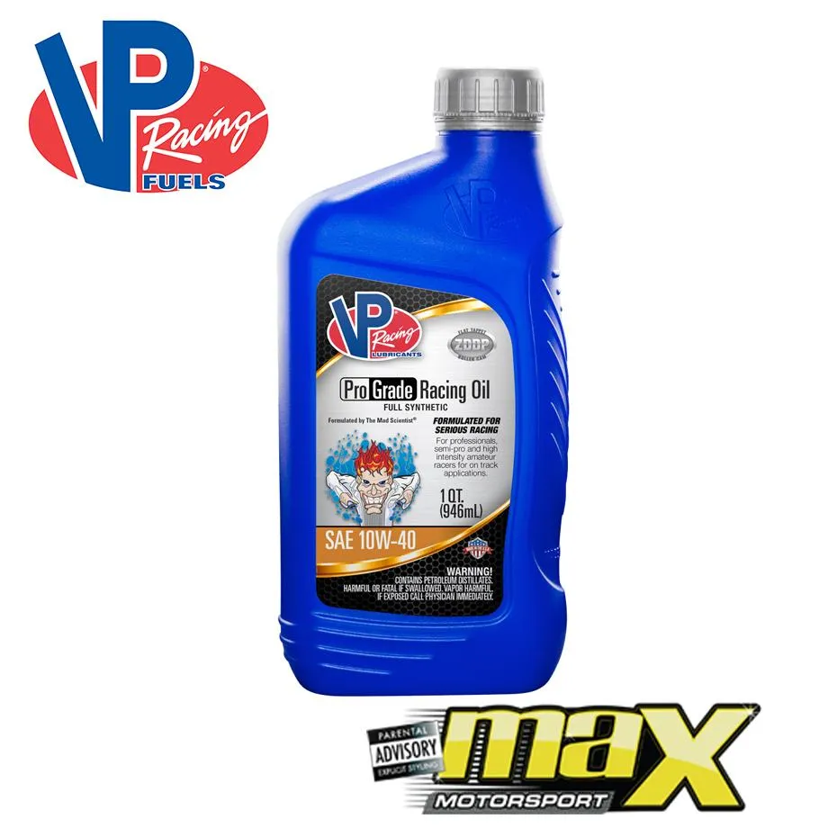 VP Racing - Pro Grade Racing 10W-40 Full Synthetic Oil (946ml)