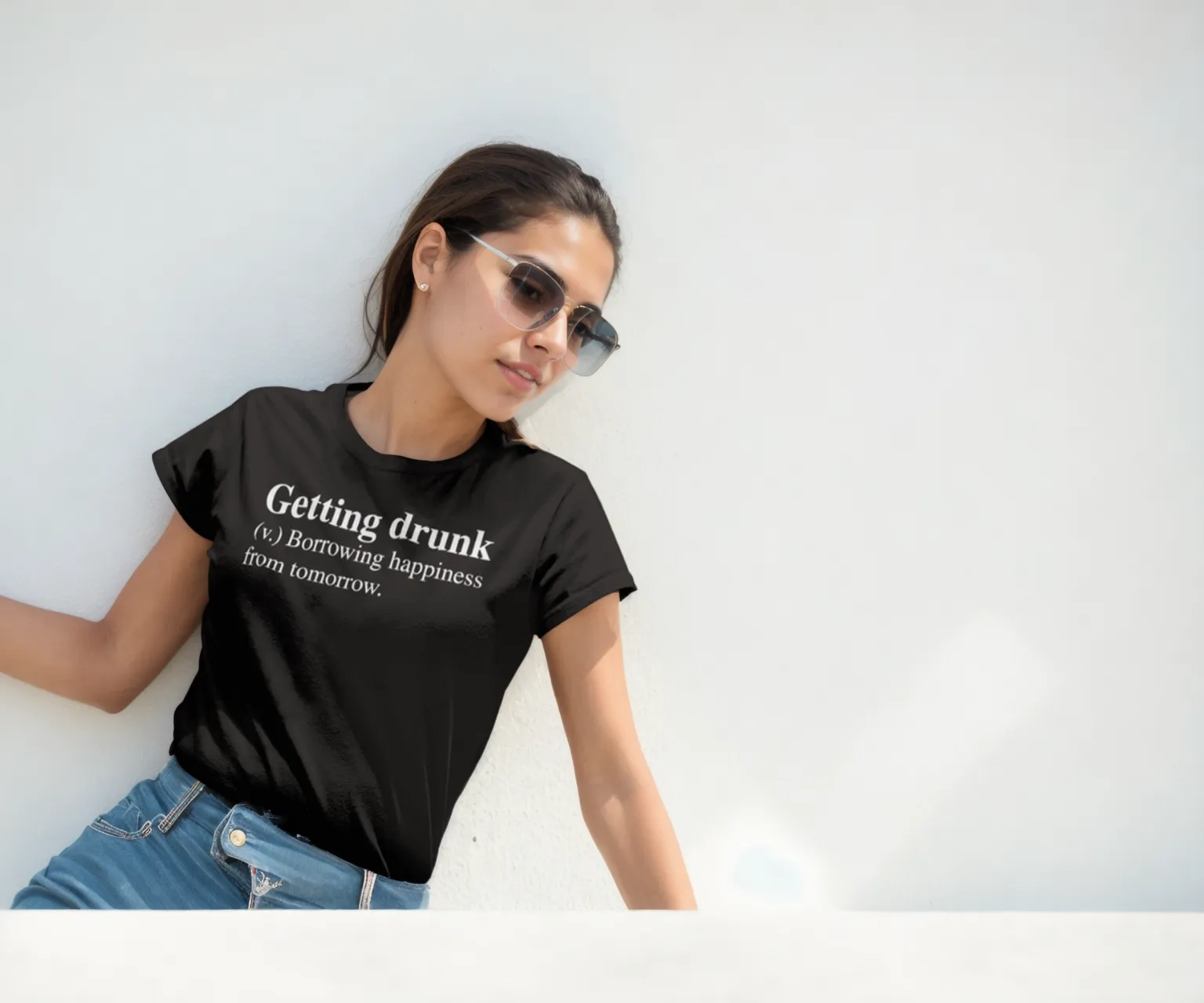 Weekend Vibes Getting Drunk T-Shirt